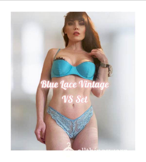 Blue Lace Vintage VS Set