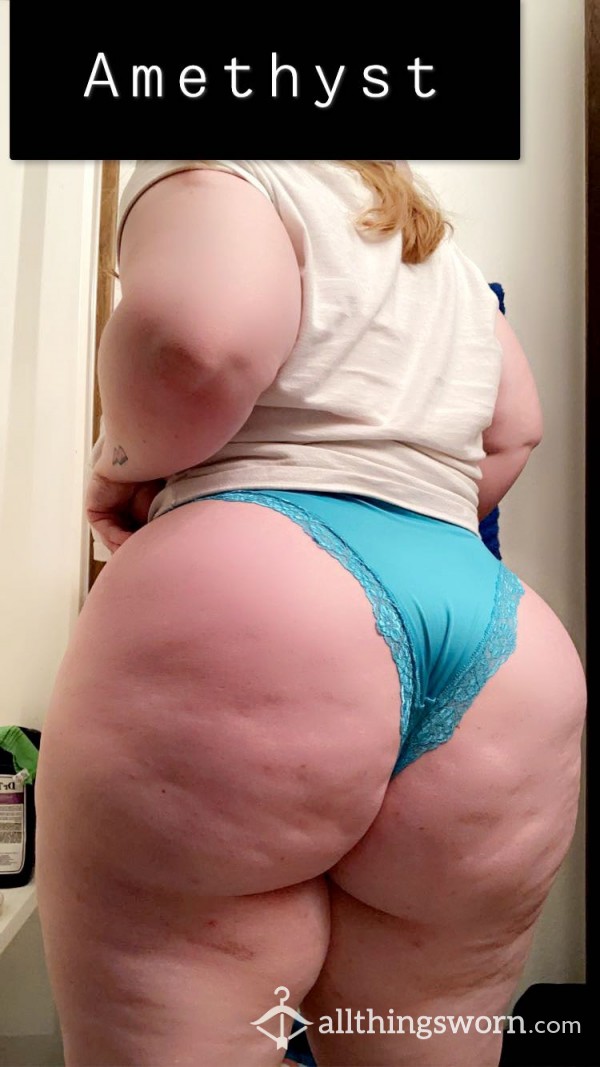 Blue Lacey Cheeky