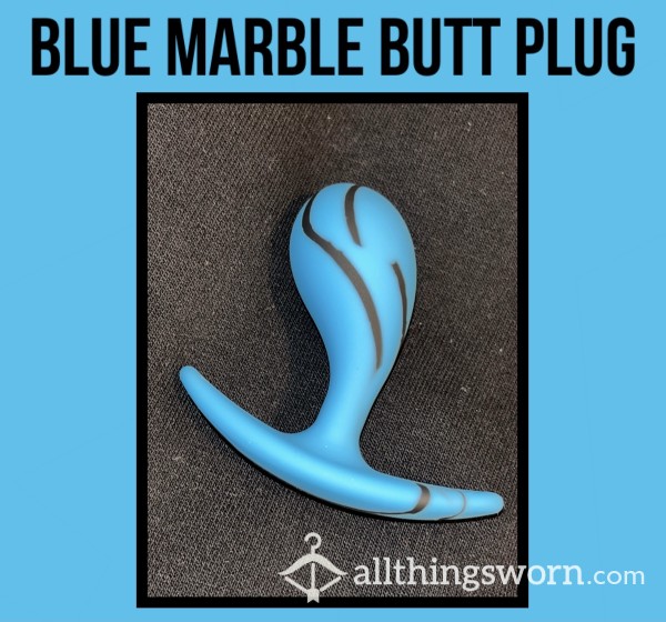 Blue Marble Butt Plug💙