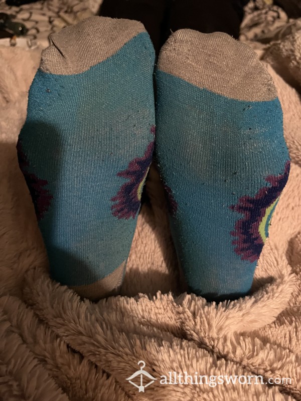Blue Peace Socks ☮️🧦❤️