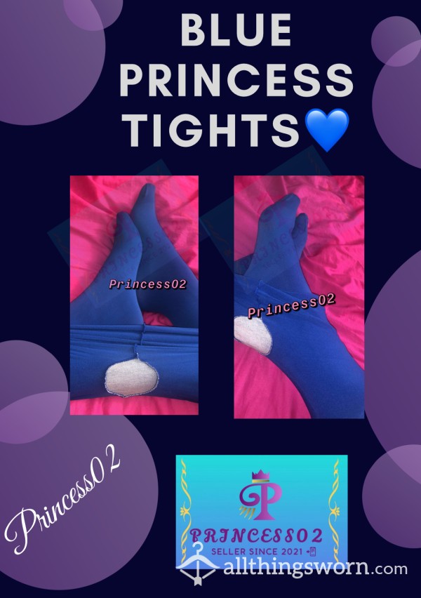 Blue Princess Tights 💙