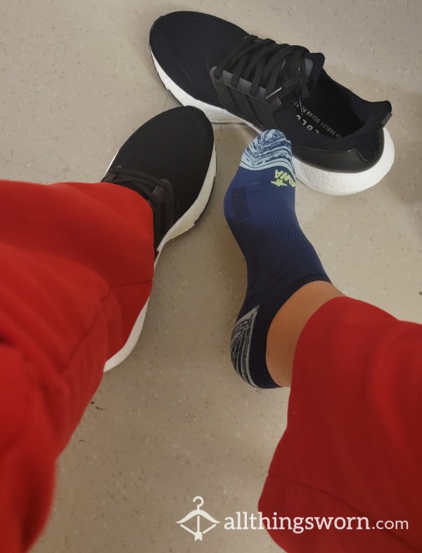 Blue Work Socks