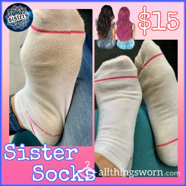 SOLD!!! Borrowed Sister Socks 👣 $15