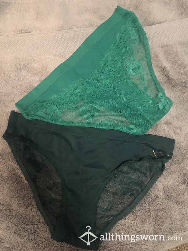 Both Panties For $30 Or $20 Each - Includes 24 Hour Wear, Can Add Extra
