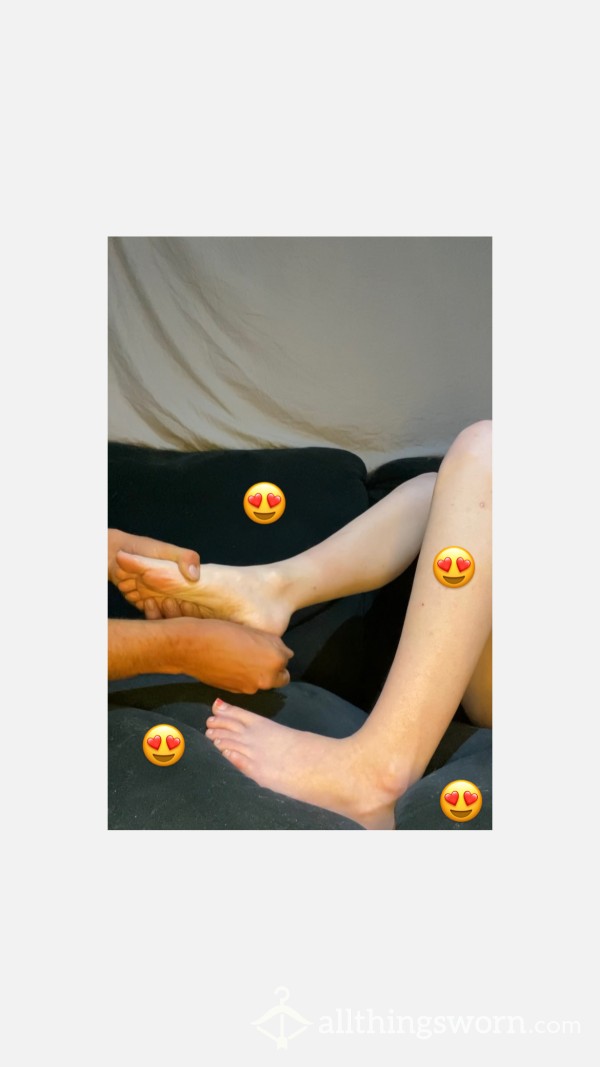 Boyfriend Gives Me A Foot Massage