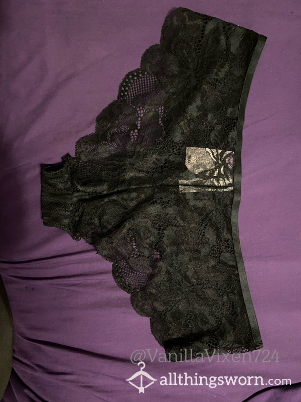 Lace Cheeky Style Panties Size XL BBW
