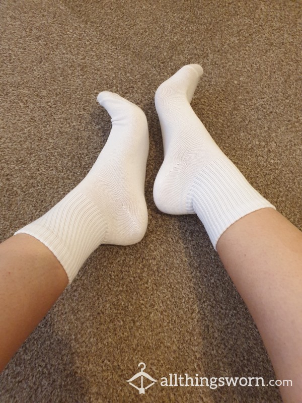 Custom Wear White Socks...