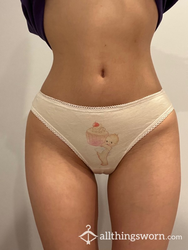 Brandy Melville School Girl Cupcake Underwear