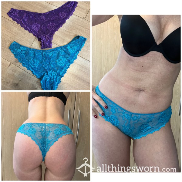 Brazilian Lace Panties With Cotton Gusset