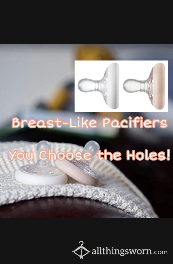 Breast-Like Pacifiers