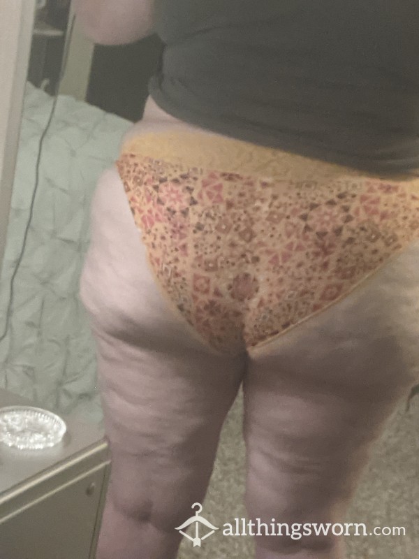 Bright Colors And Big Booty Lacey Panties