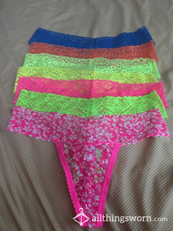 Bright Coloured Thongs