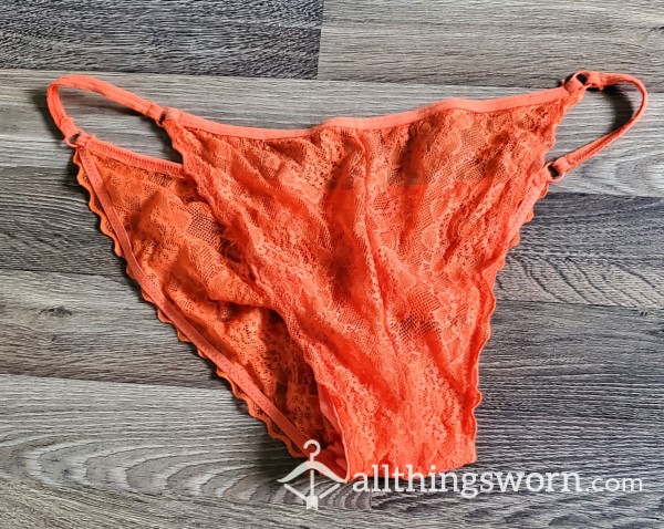 🤩 Bright Orange Panties