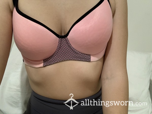 Bright Pink Sports Bra 💗 48hr Wear + Gym