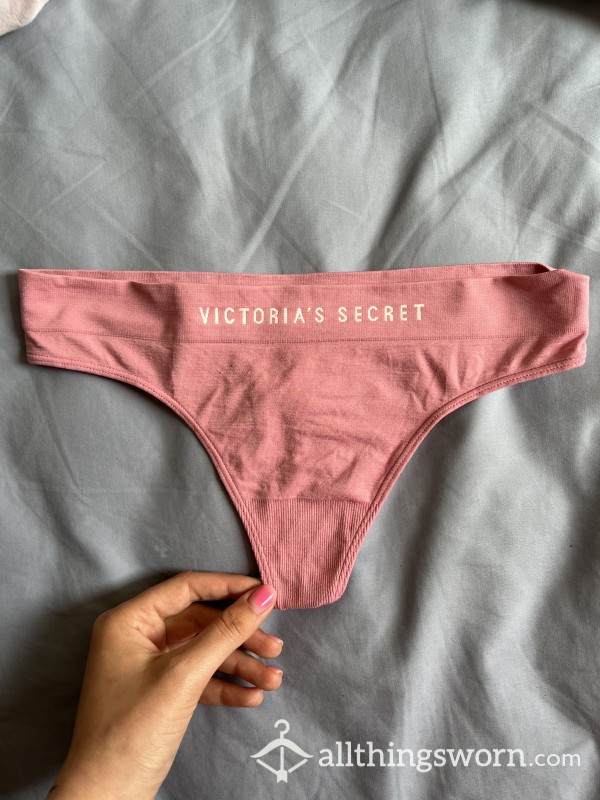 Bright Pink Victoria Secret Thongs 🤪🥵 Will Drive Any Buyers Crazy 😈🎀