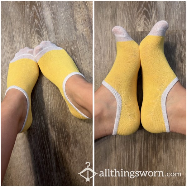 Bright Yellow Socks