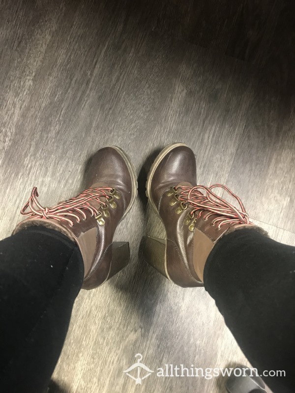 Brown Boots! Size 6