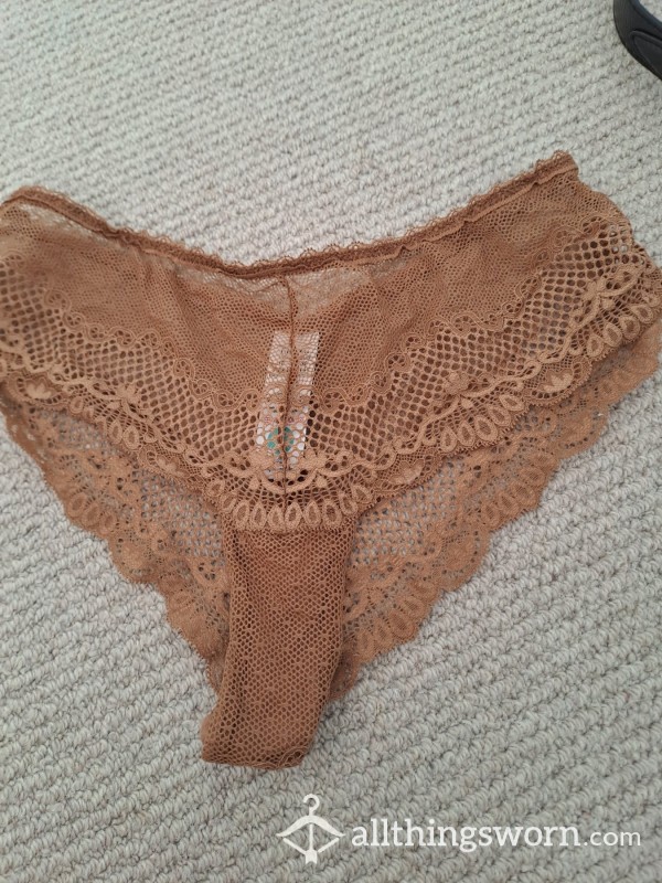 Brown Lacey Panty