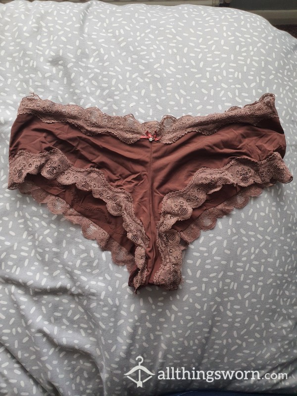 Brown Silky Panties