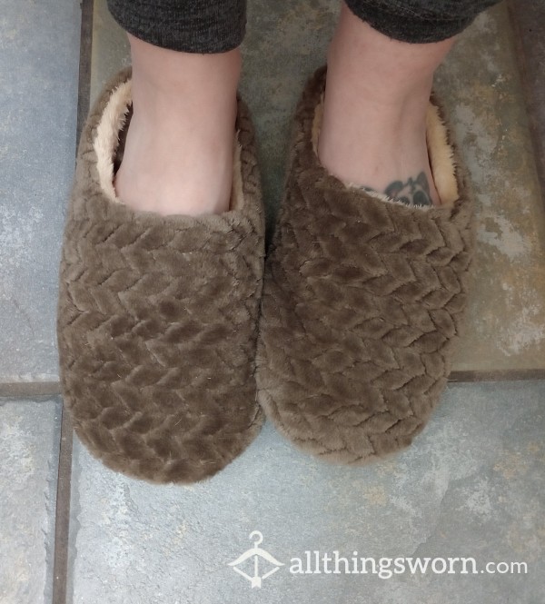 Brown Stinky Slippers