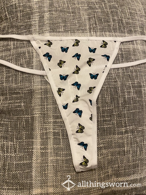 Butterflies Thong 🦋 Used