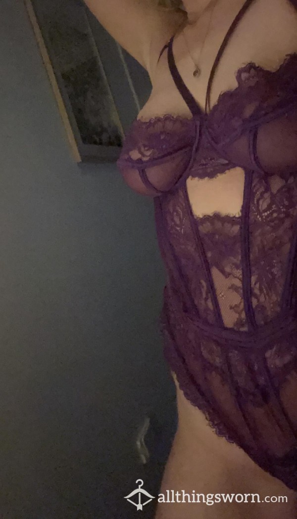 Buy This Cute Purple Set So I Can Take It Off....
