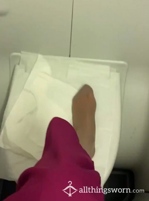 Cabin Crew  Used Pantyhose Tights For More Than 24h