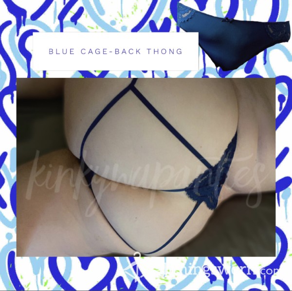 💙 Cage-Back Thong - Includes 2-day Wear & U.S. Shipping