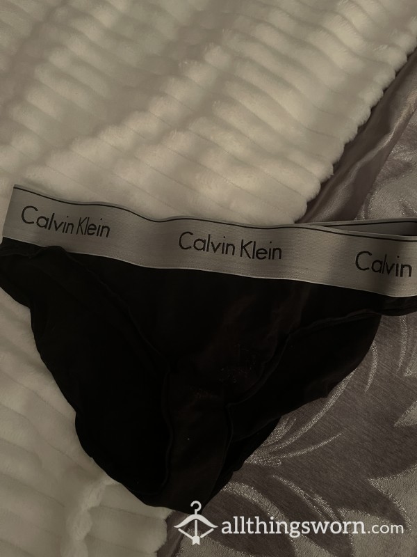 Calvin Klein Black Cotton Briefs