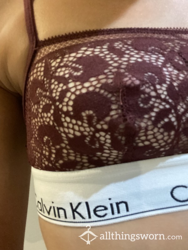 Calvin Klein Bra Lace Small Titties