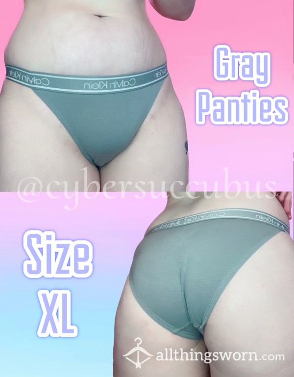 Calvin Klein Gray Panties