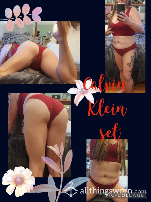 Calvin Klein Panty Set Plus Pics And Pre Made Video