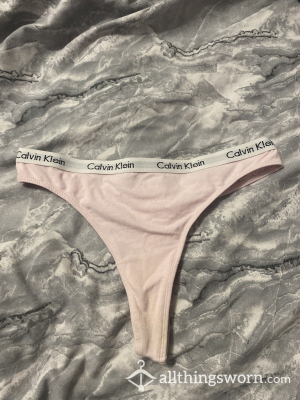 Calvin Klein Pink Thong