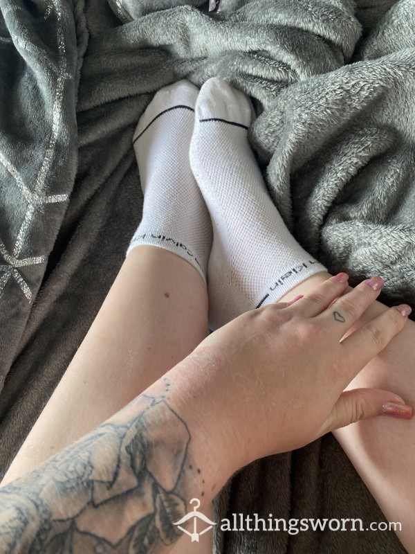 Calvin Klein Socks On Pretty Little Feet