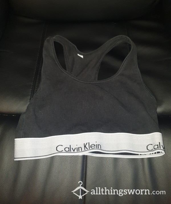 Calvin Klein Sports Bra Well Worn 💦💦