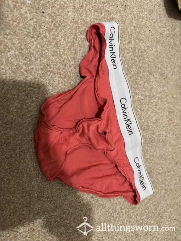 Calvin Klein Used Knickers