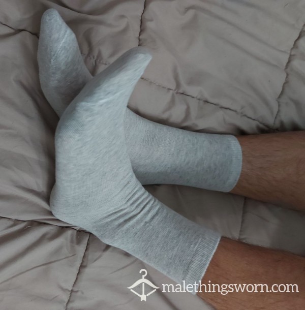Calzini Grigi Usati Grey Worn Socks Soquette Socken Chaussettes