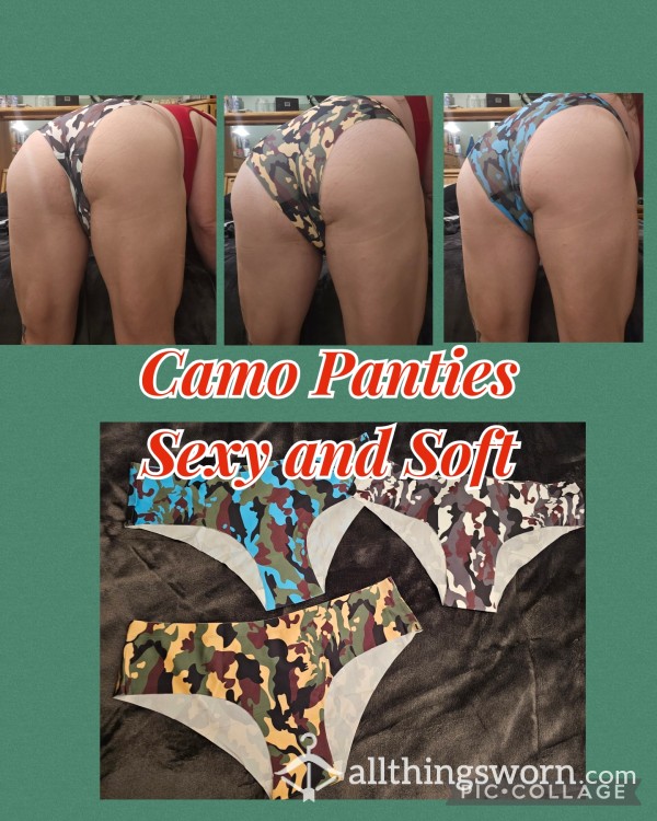 Camo Oh So Soft Panties