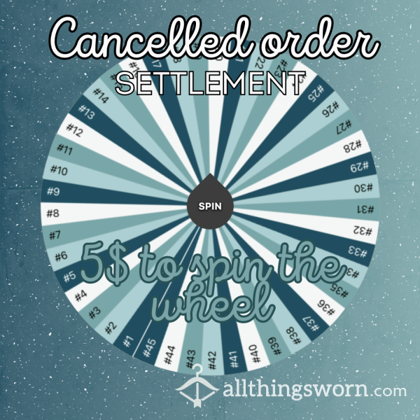 Cancelled Order Settlement