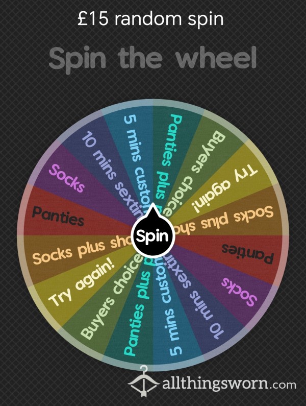 Can't Make Your Mind Up? Spin The Wheel!
