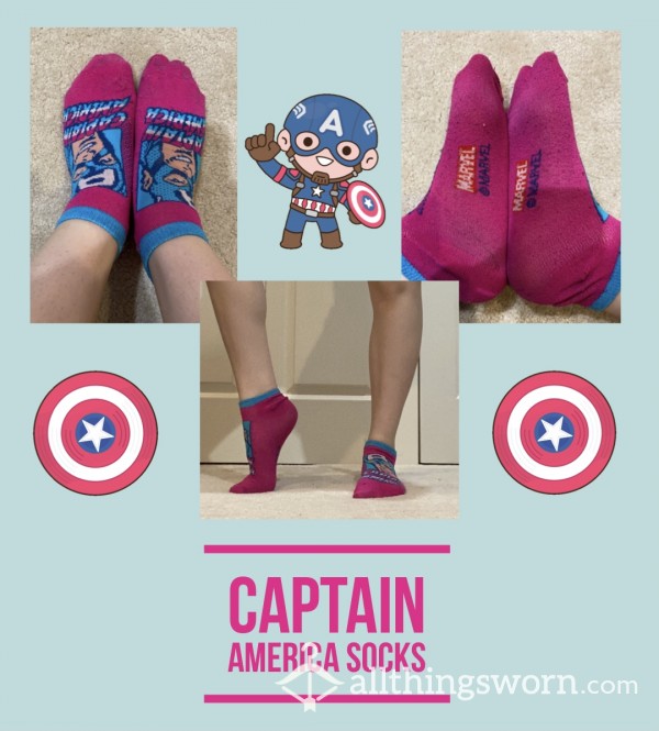 Captain America Socks 🇺🇸