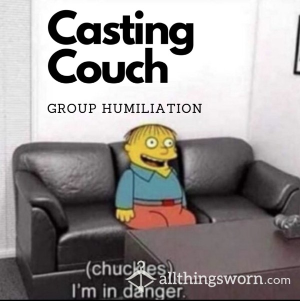 🧜🏼‍♀️#SirenSong Casting Couch Group Ridicule Session 🛋️
