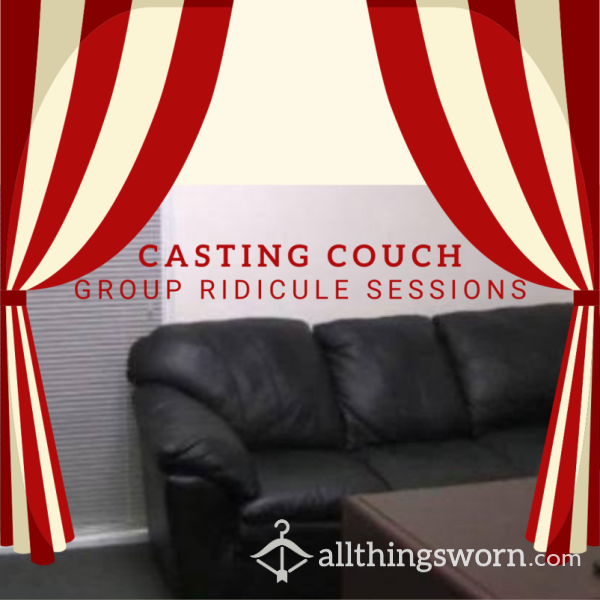 Casting Couch Group Ridicule Session 😈
