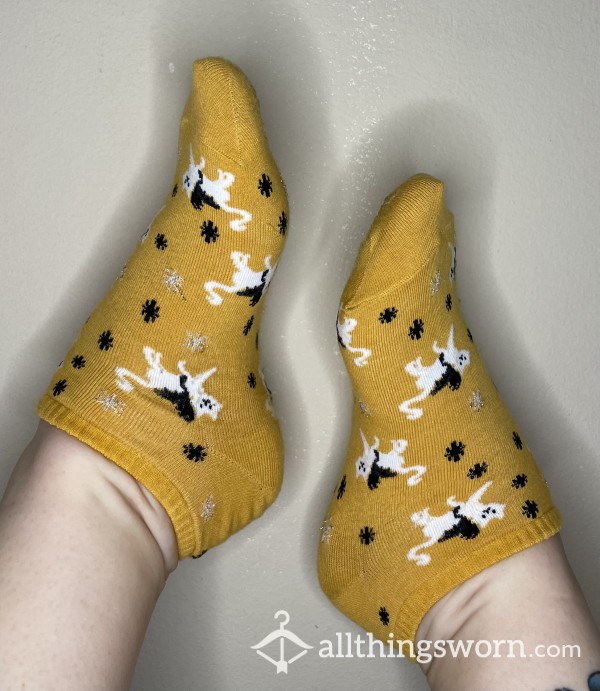 Cat 🐈 Bat 🦇 Halloween 🎃 Socks