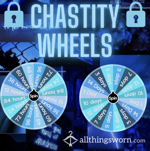 Chastity Wheel ⛓💦 Spin For Your Fate 😈