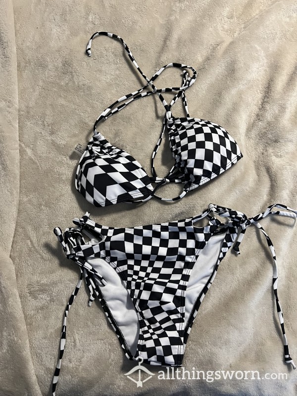 Checkered Bikini Set