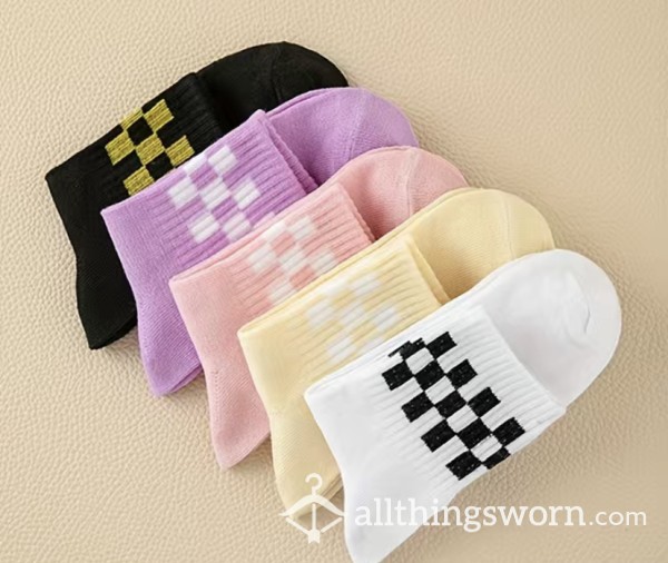 Checkered Socks 🏁 ($20 Each Pair)
