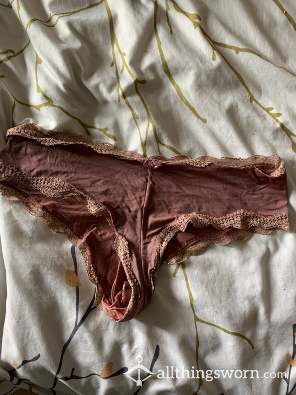 Cheeky Pink Cotton/Nylon Panty