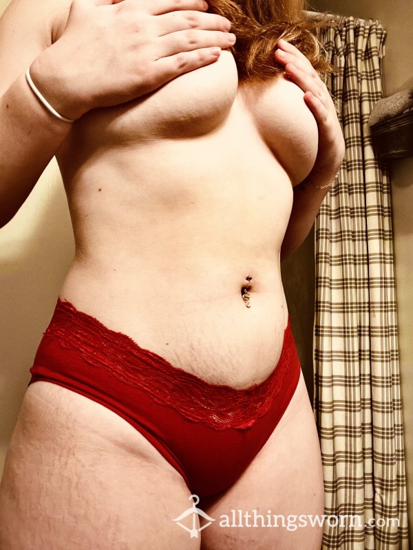 Cheeky Red Lace