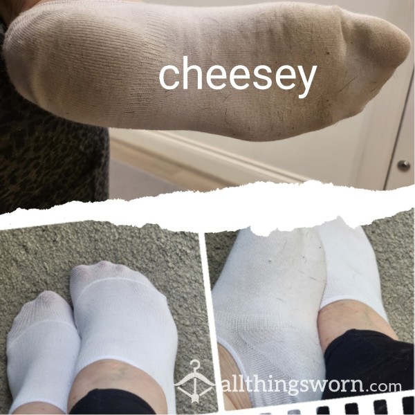 Cheesey No Show Socks
